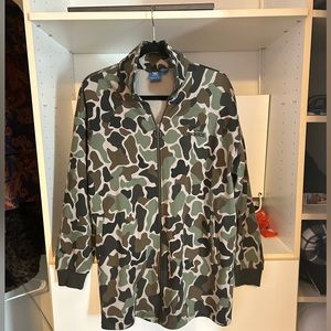 Adidas womens oversized zip up sweatshirt